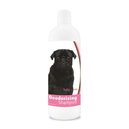 Healthy Breeds 16 oz Pug Dog Deodorizing Shampoo 840235112969